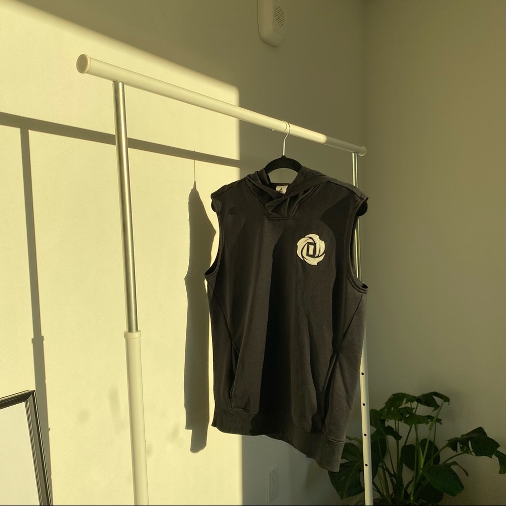 🥀 Adidas Derrick Rose Sleeveless Hoodie